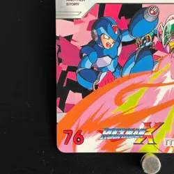 Mega MAN X Mega Mission 2 Card Zero Tackione CAPCOM BANDAI Japanese Rockman 1996 - Image 3
