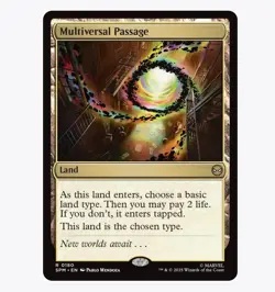 Multiversal Passage - Marvel's Spider-Man (SPM) - MTG Rare #180 | Regular Card - Image 1