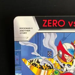 Mega MAN X Mega Mission 2 Card 74 Zero CAPCOM BANDAI Japanese Rockman 1996 - Image 2