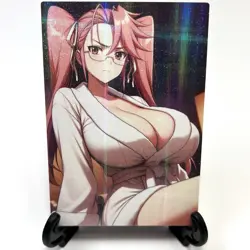 Highschool of the Dead Saya Takagi Sexy Anime Waifu Girl Goddess Story Art Card - Image 2