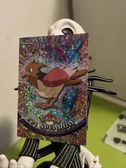 ⭐ SPARKLE ⭐ Spearow #21 (Topps Chrome Series 1) Holo Pokemon Card - Image 2