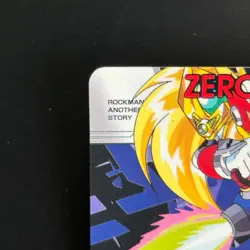 Mega MAN X Mega Mission 2 Card 73 Zero CAPCOM BANDAI Japanese Rockman 1996 - Image 2