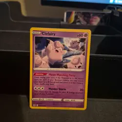 Pokemon TCG Card - Clefairy 62 /196 Common | 2022 Lost Origin | NM/Mint - Image 1