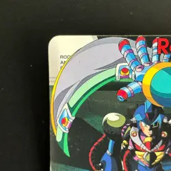 Mega MAN X Mega Mission 2 Card 71 Tackione CAPCOM BANDAI Japanese Rockman 1996 - Image 2