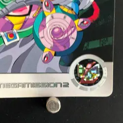 Mega MAN X Mega Mission 2 Card 71 Tackione CAPCOM BANDAI Japanese Rockman 1996 - Image 4