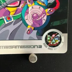 Mega MAN X Mega Mission 2 Card 71 Tackione CAPCOM BANDAI Japanese Rockman 1996 - Image 5