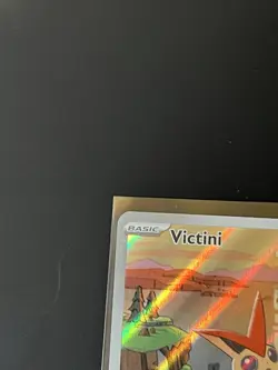 Pokemon TCG Victini Full Art Holo Black Star Promo Card 208 - Image 5