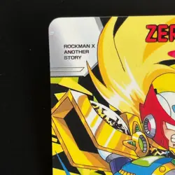 Mega MAN X Mega Mission 2 Card Zero Luxione CAPCOM BANDAI Japanese Rockman 1996 - Image 2