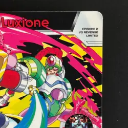 Mega MAN X Mega Mission 2 Card Zero Luxione CAPCOM BANDAI Japanese Rockman 1996 - Image 4
