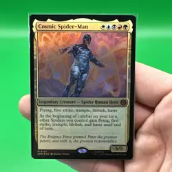 MTG Cosmic Spider-Man Marvel's Spider-Man Foil #127 - Image 3