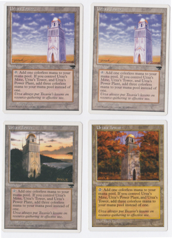 MTG Urza Lands FULL PLAY SET Mine tower power plant Chronicles 5th ed. - Image 5