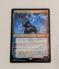 Ral Crackling Wit Mythic MTG Magic the Gathering Bloomburrow Wizards of the coas - Image 1
