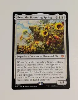 MTG - Beza, the Bounding Spring - Mythic Regular #2 NM/MINT Bloomburrow - Image 1