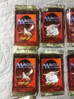MTG: 4th EDITION Empty Booster Pack Wrappers Lot of 16 - Image 2