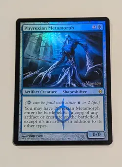 Phyrexian Metamorph Foil 2011 Promo MP MTG - Image 1