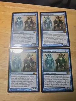 Playset 4x's Phantasmal Image #72 MTG Magic 2012 (M12) LP - Image 1