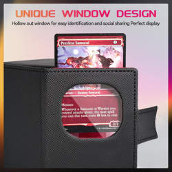 MTG Deck Box for Commander Display with 2 Card Dividers, Trading Card Storage Bo - Image 3