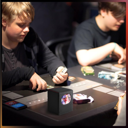 MTG Deck Box for Commander Display with 2 Card Dividers, Trading Card Storage Bo - Image 5