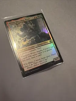 NM Foil Rhino, Barreling Brute, MTG, Marvel's Spider-Man, Magic, 140 - Image 2
