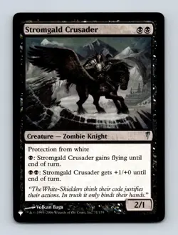 Stromgald Crusader The List Reprints Non-Foil MTG NM - Image 1