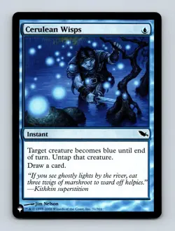 Cerulean Wisps The List Reprints Non-Foil MTG NM - Image 1