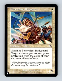 Benevolent Bodyguard The List Reprints Non-Foil MTG NM - Image 1