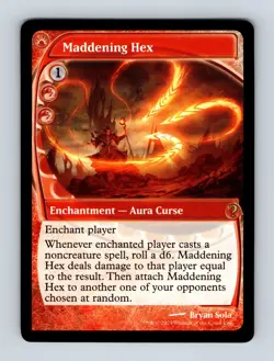 Maddening Hex (Future Sight) Mystery Booster 2 Non-Foil MTG NM - Image 1