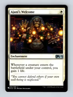 Ajani's Welcome The List Reprints Non-Foil MTG NM - Image 1