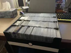 Pokemon Booster Pack Bulk Over 2000 Cards. Handled With Gloves No Holos - Image 2
