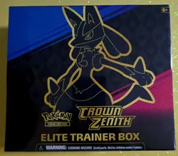 2023 😺 Pokemon TCG Crown Zenith ETB Elite Trainer Box Factory Sealed, Brand New - Image 1