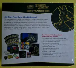 2023 😺 Pokemon TCG Crown Zenith ETB Elite Trainer Box Factory Sealed, Brand New - Image 2