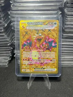 CHARIZARD EX 2023 POKEMON OBSIDIAN FLAMES HYPER RARE 228/197 - Image 1