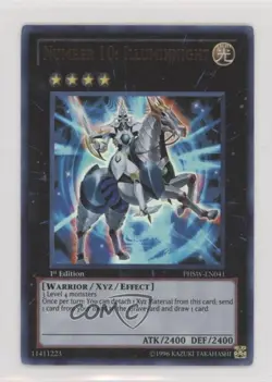 Number 10: Illumiknight (Ultra Rare) 1st Ed. YuGiOh Photon Shockwave #PHSW-EN041 - Image 1