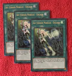 YuGiOh! 3 X Sky Striker Mobilize - Engage! - Magnificent Mavens (MAMA) (UR) - Image 1