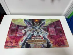 Yugioh Flames of Destruction Sneak Peek Playmat Official Konami - Image 1