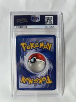 1999 Pokemon TCG Fossil Moltres 1st Edition PSA 7 NM 27/62 Vintage Rare Card - Image 2