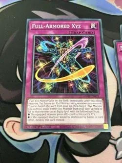 Full-Armored Xyz AGOV-EN071 1st Edition YuGiOh TCG Card - Image 1