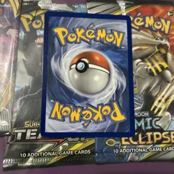 Pokemon TCG Eevee - (Cosmos Holo) SM184 Sm Holo NM Card - Image 3