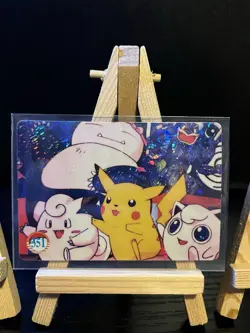 Pokemon Japanese Vending Prism Lot of 6 Holo Cards Vintage - Image 5