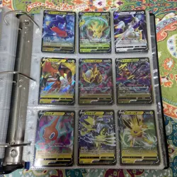Pokemon Card Binder Collection 50 Cards - Image 1