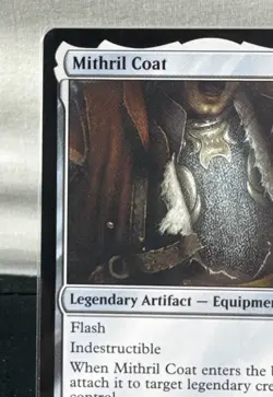 Magic The Gathering: Lord of the Rings - MITHRIL COAT - 245 - Regular - Image 3