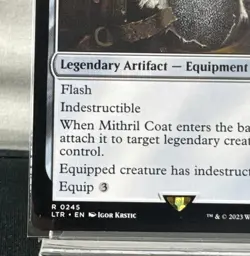 Magic The Gathering: Lord of the Rings - MITHRIL COAT - 245 - Regular - Image 5