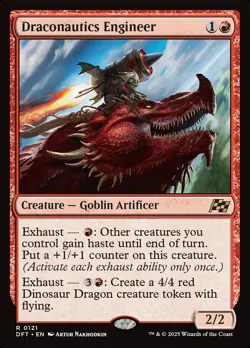 MTG Aetherdrift R Draconautics Engineer #0121 - Image 1