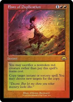 Flare of Duplication - FOIL Retro - Modern Horizons 3 MH3 - MtG - NM - Image 1