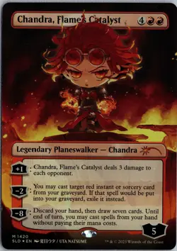 Chandra, Flame's Catalyst (Rainbow Foil) M Secret Lair Drop Series 1420 NM - Image 1