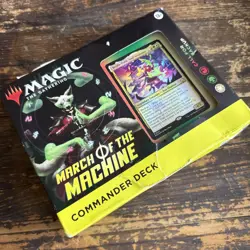 MTG: March of the Machine - Commander Deck Call for Backup ( BOX DAMAGE ) - Image 1