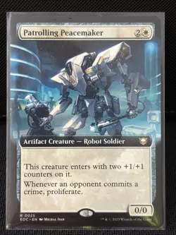 Patrolling Peacemaker (Extended Art) Commander: Edge of Eternities Regular - Image 1