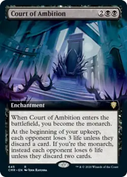 MTG Court of Ambition (Extended Art), NM-Mint, English Commander Legends - Image 1