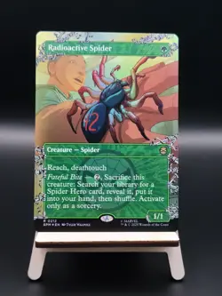 Radioactive Spider (Borderless Foil) - #212 - Rare - Marvel's Spider-Man - Image 1