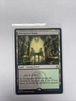 MTG Magic The Gathering - Overgrown Tomb #283 - Ravnica - Normal Rare - Image 1
